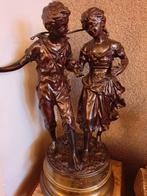 beeld brons koppel, Ophalen