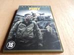nr.222 - Dvd: fury - oorlog, CD & DVD, DVD | Action, Enlèvement ou Envoi, Guerre, À partir de 16 ans