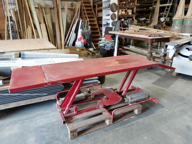 motorfiets heftafel 500 kg., Motoren, Accessoires | Overige, Gebruikt, Ophalen