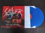 SLAYER - LIVE AT HAMMERSMITH 2008 -  lp BLAUW vinyl, Ophalen of Verzenden