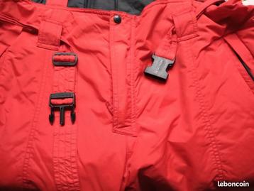 pantalon de ski rouge état neuf beschikbaar voor biedingen