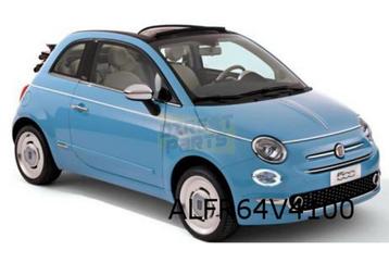 Fiat 500C (9/07-) voorruit (incaps) (groen / geluidwerend) O
