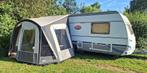 Unico deeltent 350. € 900,-, Caravans en Kamperen, Voortenten en Luifels, Ophalen of Verzenden, Zo goed als nieuw
