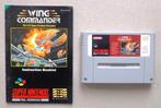 Wing Commander voor de Europese Super Nintendo + boekje, Ophalen of Verzenden, Gebruikt