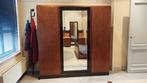 Vintage art-deco slaapkamer (begin 1920), Ophalen, Gebruikt, Tweepersoons, Art Deco