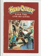 HeroQuest 1989 Karak Varn Livre des Quêtes, Hobby en Vrije tijd, Ophalen, Gebruikt, Warhammer, Boek of Catalogus