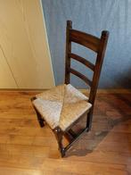 Acht identieke eiken eetkamerstoelen., Huis en Inrichting, Stoelen, Ophalen, Gebruikt, Hout