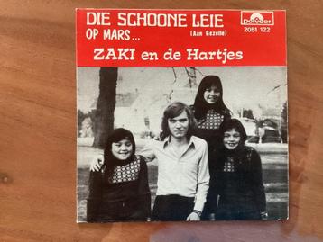 Zaki en De Hartjes – Die Schoone Leie vinyl single belpop beschikbaar voor biedingen