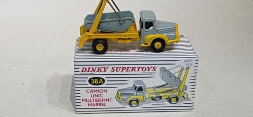 DINKY TOYS FRANCE UNIC MULTIKIEPWAGEN MARELL REF 38A, Hobby en Vrije tijd, Modelauto's | 1:43, Zo goed als nieuw, Bus of Vrachtwagen