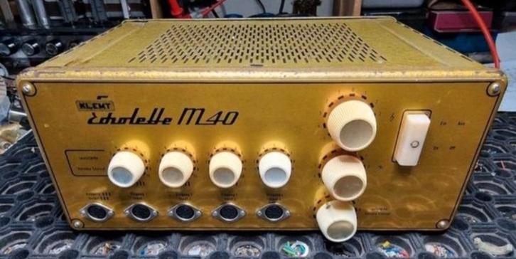 Echolette M40 gitaarversterker, Muziek en Instrumenten, Versterkers | Bas en Gitaar, Gebruikt, Gitaar, Minder dan 50 watt, Ophalen of Verzenden