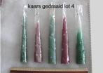lot kaarsen draaikaars verjaardag mama juf meester kado 4, Ophalen of Verzenden, Nieuw