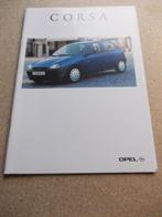 BROCHURE OPEL CORSA 1995, Livres, Comme neuf, Opel, Enlèvement ou Envoi