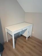 Witte Ikea bureau, Huis en Inrichting, Bureaus, Ophalen of Verzenden, Zo goed als nieuw, Bureau
