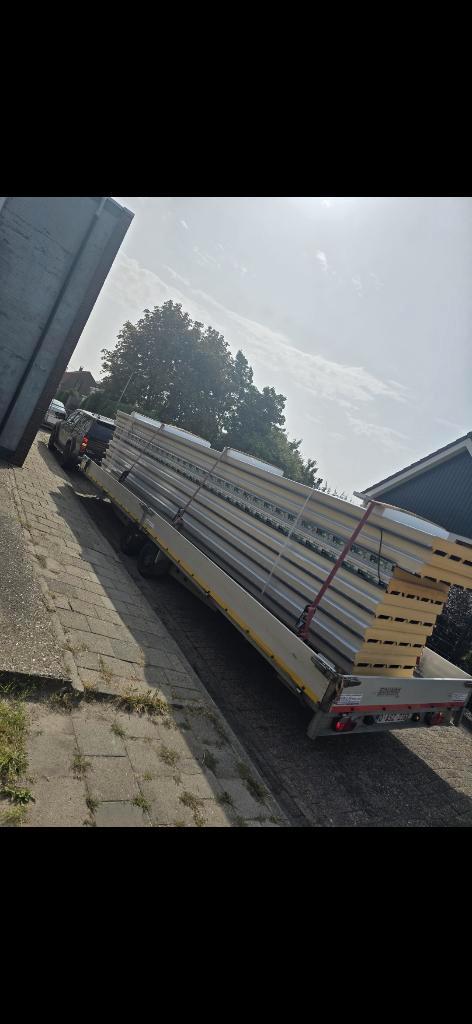 Sandwichpanelen, Doe-het-zelf en Bouw, Dakpannen en Dakbedekking, Nieuw, Dakplaat of Dakpanplaat, 15 m² of meer, Ophalen