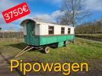 Kippenhok pipowagen woonwagen gipsy roulotte tiny house tuin, Comme neuf, Enlèvement ou Envoi