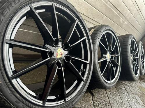 20 + 21 inch originele Porsche 911 992 c2 c4 velgen banden, Auto-onderdelen, Banden en Velgen, Banden en Velgen, Zomerbanden, 21 inch