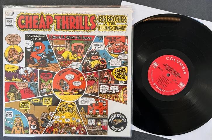 JANIS JOPLIN & BIG BROTHER - Cheap thrills ( LP; MINT ), Cd's en Dvd's, Vinyl | Rock, Zo goed als nieuw, Poprock, 12 inch, Verzenden
