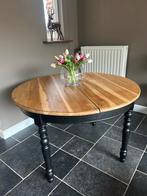 Massief verlengbare voleiken tafel, Ophalen, 100 tot 150 cm, Eikenhout, 200 cm of meer