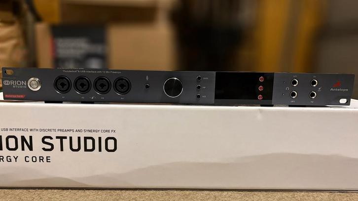 Antelope Orion Studio Synergy Core, Audio, Tv en Foto, Professionele apparaten, Zo goed als nieuw, Audio, Ophalen of Verzenden