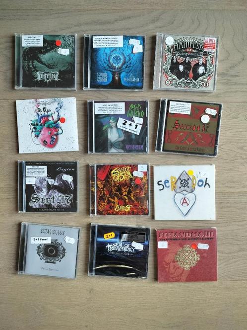 Metal CD's te koop, Cd's en Dvd's, Cd's | Hardrock en Metal, Zo goed als nieuw, Ophalen of Verzenden