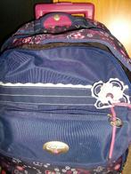chipie trolly boekentas, Handtassen en Accessoires, Tassen | Schooltassen, Ophalen, Zo goed als nieuw, Blauw, Aktetas of Boekentas