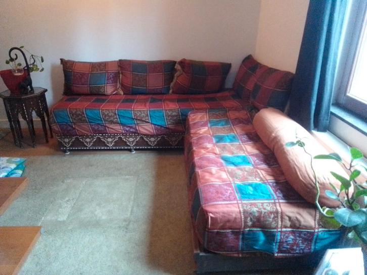 Sièges de style marocain, Maison & Meubles, Canapés | Salons, Tissus, Enlèvement