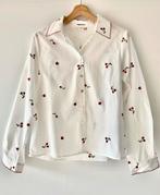 Nieuwe bloes kers / hart, Kleding | Dames, Verzenden, Nieuw, Maat 36 (S), Wit