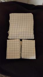 Flanel 2 persoons beddengoed en 2 slopen, Enlèvement ou Envoi, Housse de couette, Utilisé, Blanc