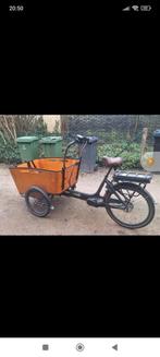 Vogue elektirchs bakfiets, Fietsen en Brommers, Ophalen, Zo goed als nieuw