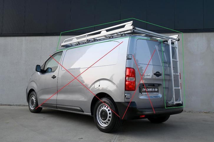 Peugeot eXPERT L2 Alu Dakrek / porte bagage / imperial, Auto diversen, Bagagerekken, Zo goed als nieuw, Ophalen