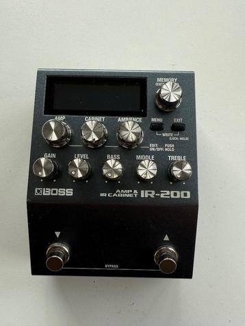 Boss. IR-200 beschikbaar voor biedingen