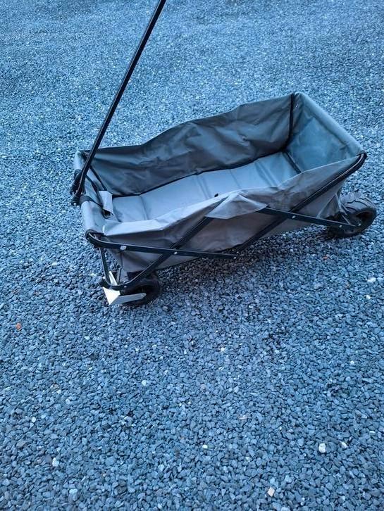 Tectake bolderkar, Caravans en Kamperen, Bolderkarren, Gebruikt, Ophalen