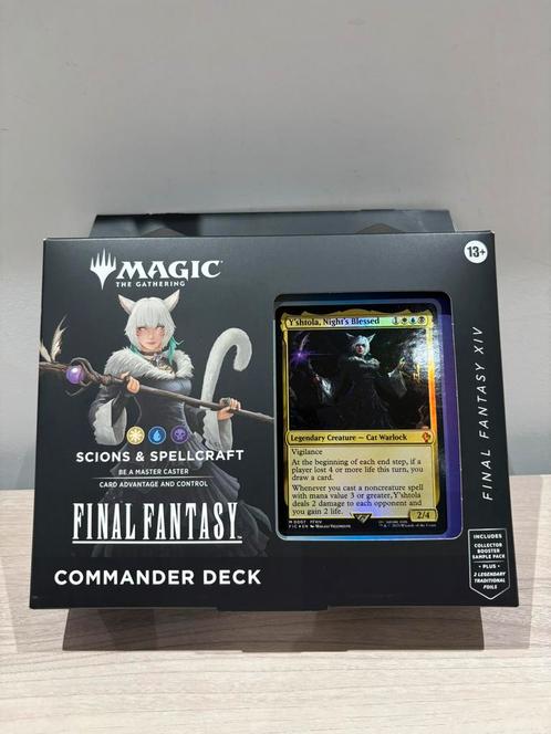 MTG Final Fantasy Commander Deck: Scions & Spellcraft, Hobby en Vrije tijd, Verzamelkaartspellen | Magic the Gathering, Ophalen of Verzenden