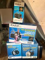 4 spots DJ et un pied avec barre de support, Enlèvement, Comme neuf