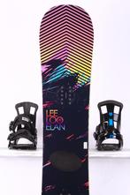 138 142 146 150 snowboard ELAN LEELOO R, multicolor, ROCKER, Ophalen of Verzenden, Gebruikt, Bindingen