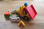 Playmobil 123 werf werkman met voertuig, Ophalen of Verzenden, Zo goed als nieuw, Complete set