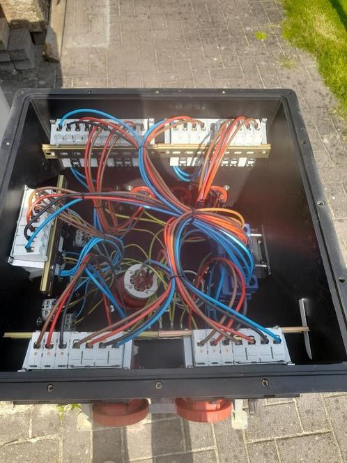 Keraf Zwerfkast Paddestoel Verdeelkast 125A, Doe-het-zelf en Bouw, Elektriciteit en Kabels, Zo goed als nieuw, Stopcontact, Ophalen