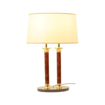 Vintage Lusterie Deknudt Tafellamp Hollywood Regency Stijl, Enlèvement ou Envoi