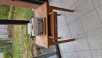 Back to school retro lessenaartje +stoel, Ophalen, Zo goed als nieuw