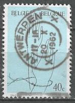 Belgique 1962 - Yvert/OBP 1224 - Camps de concentration (ST), Timbres & Monnaies, Envoi, Oblitéré