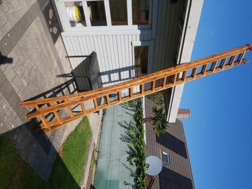 Ladder, Doe-het-zelf en Bouw, Ladders en Trappen, Ophalen, Gebruikt, Ladder, Opvouwbaar of Inschuifbaar