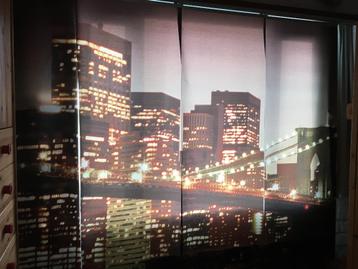 rideaux à panneaux Skyline du pont de Brooklyn