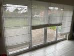 Vouwgordijnen met rails, Huis en Inrichting, Ophalen, Gebruikt, 200 cm of meer, 50 tot 100 cm