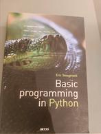 Basic programming in Python, Boeken, Studieboeken en Cursussen, Ophalen of Verzenden