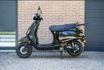 Elektrische Retro Scooter - Zwart, Fietsen en Brommers, Ophalen, Zo goed als nieuw, 1 versnellingen, 0 cc
