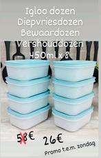 Boîtes à igloo Tupperware 450 ml (8), Maison & Meubles, Cuisine| Tupperware, Enlèvement ou Envoi, Neuf