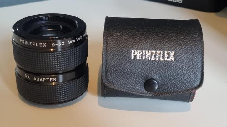 PrinzFlex 2-3X automatische vario-omzetter (m42) => 25€, Audio, Tv en Foto, Fotocamera's Analoog, Zo goed als nieuw, Spiegelreflex