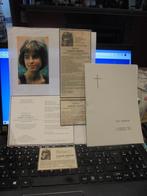 dp Isabelle Bonte, Enlèvement ou Envoi, Image pieuse