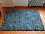 Tapis à poils bleu, blanc, jaune, Huis en Inrichting, Ophalen, Zo goed als nieuw, Wit