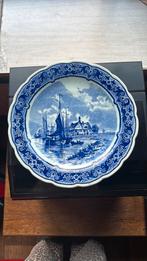 Bord delfts blauw, Ophalen